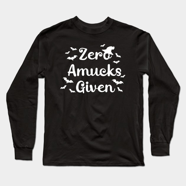 Zero Amucks Given Long Sleeve T-Shirt by talanko